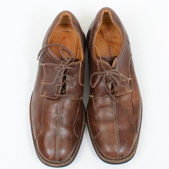Johnston Murphy Mens 10.5 Shuler Bicycle 20-7223 Dark Brown Leather Derby Loafer main image 8